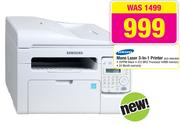 Samsung Mono Laser 3-In-1 Printer SCX-3405/XFA