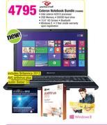 Packard Bell Celeron Notebook Bundle TE69BM