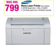 Samsung Mono Laser Printer ML-2160/XFA