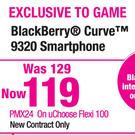 Blackberry Curve 9320 Smartphone-On uChose Flexi 100