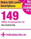 Nokia 520 Lumia Smartphone-On uChoose Flexi 100