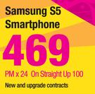 Samsung S5 Smartphone-On Straight Up 100