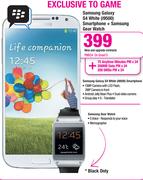 Samsung Galaxy S4 White i9500 Smartphone+ Gear Watch-On Smart S