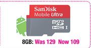 Sandisk 8GB Mobile Ultra Memory Card