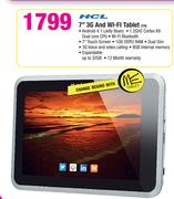 HCL 7" 3G And WiFi Tablet(Y4)