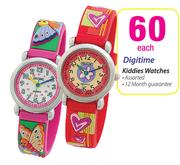 Digitime Kiddies Watches Assorted-Each