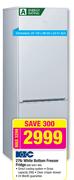 KIC 276Ltr White Bottom Freezer Fridge KBF 630/1 WH
