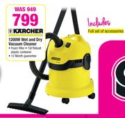 Karcher 1200W Wet And Dry Vacuum Cleaner
