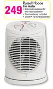 Russel Hobbs Fan Heater