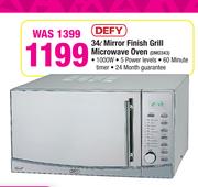 Defy 34L Mirror Finish Grill Microwave Oven DM0343