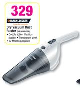 Black Decker Dry Vacuum Dust Buster NW-4860-QW