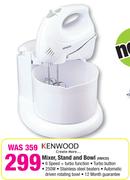 Kenwood Mixer, Stand & Bowl HM430