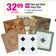 Simple Choice Peel & Stick Vinyl Tiles-Per Pack