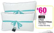 Always Home 2 Pack Standard Pillows-45 x 70cm