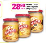 Melrose Cream Cheese Spread-400g Each