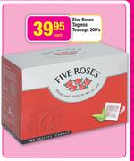 Five Roses Tagless Teabags-200's Each