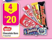Nestle Chocolate Bars-4's
