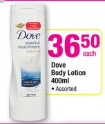 Dove Body Lotion Assorted-400ml