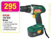 Ryobi 12V Drill Drive