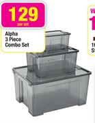 Alpha 3 Piece Combo Set