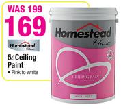 Homestead 5L Ceiling Paint