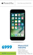 Apple iPhone 6Plus 16GB(CPO)-On Flexi 200
