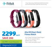 Fitbit Alta HR Fitness Watch-Each