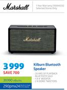 Marshall Kilburn Bluetooth Speaker