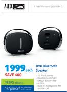 Altec OVO Bluetooth Speaker-Each