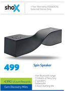 Shox Spin Speaker