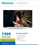 Hisense 55" Full HD Smart LED TV 