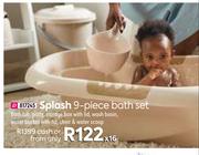 Splash 9 Piece Bath Set
