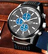 Lorus Black Watch