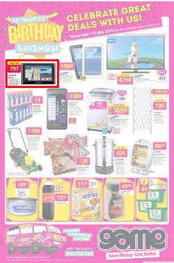 Game : Birthday Savings (7 May - 13 May 2014), page 1