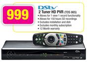 DStv 2 Tuner HD PVR TDS 865