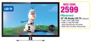 Hisense 32" HD Ready LED Tv LEDN32D33