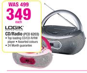 Logik CD/Radio PCD 6203 Each