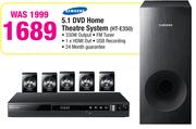 Samsung 5.1 DVD Home Theatre System HT-E350