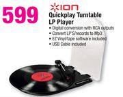 Ion Quickplay Turntable Lp Player