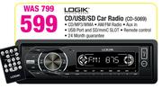 Logik CD/USB/SD Car Radio CD-5069