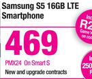 Samsung S5 16GB LTE Smartphone-On Smart S