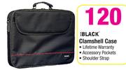 Black Clamshell Case
