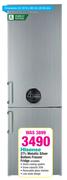 Hisense 271Ltr Metallic Silver Bottom Freezer Fridge H359BME