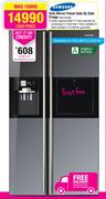 Samsung 524Ltr Mirror Finish Side By Side Fridge RS21HFLMR.