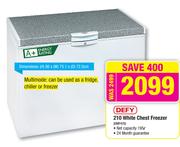 Defy 210 White Chest Freezer DMF470