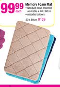Memory Foam Mat-50 x 80cm