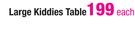 Sunny Large Kiddies Table-Each