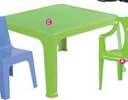 Sunny Small Kiddies Table-Each