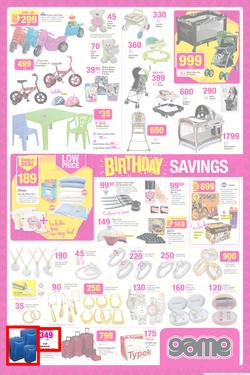 Game : Birthday Savings (7 May - 13 May 2014), page 7