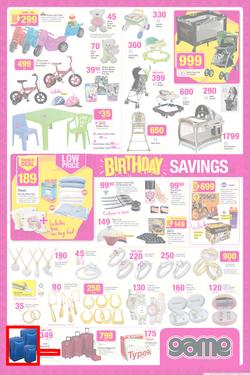 Game : Birthday Savings (7 May - 13 May 2014), page 7